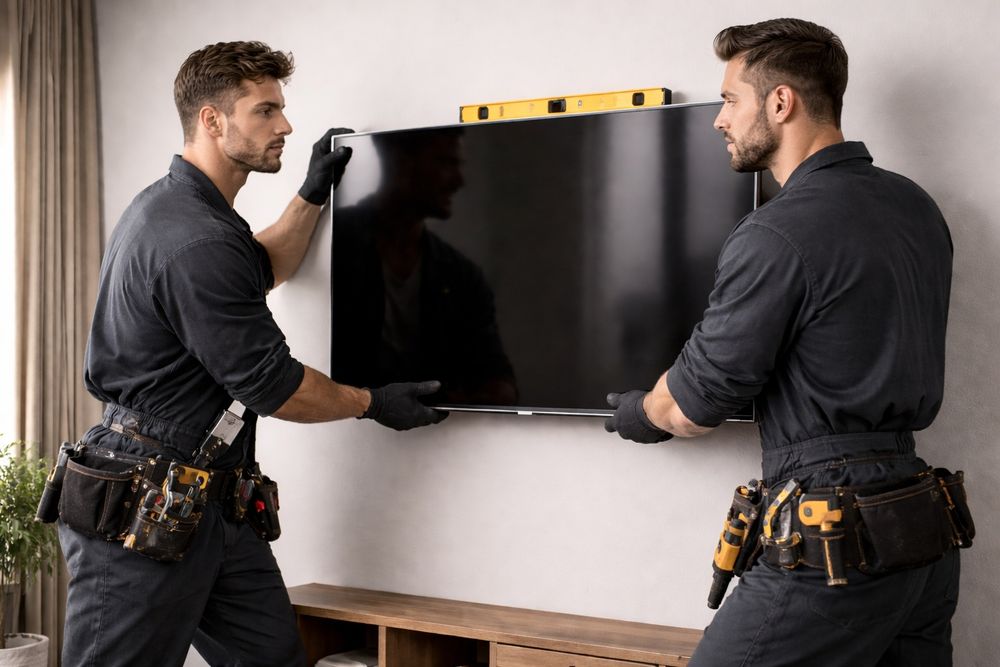 Навес телевизоров и проекторов