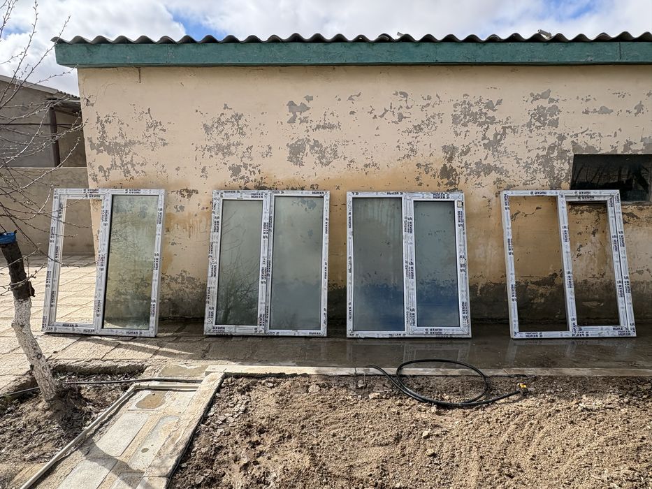 Пластиковые окна 120х145.