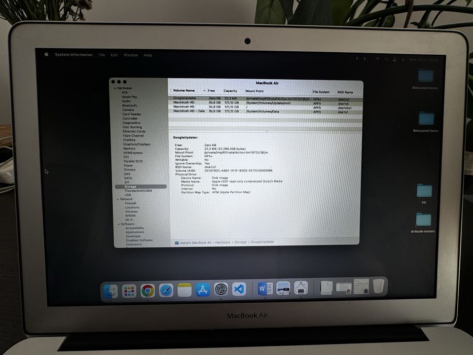 Mac Air 2014 128GB 4G