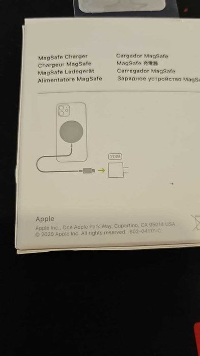Apple Mag Safe Charger A2140 (MFI) Безжично Магнитно зарядно устройств
