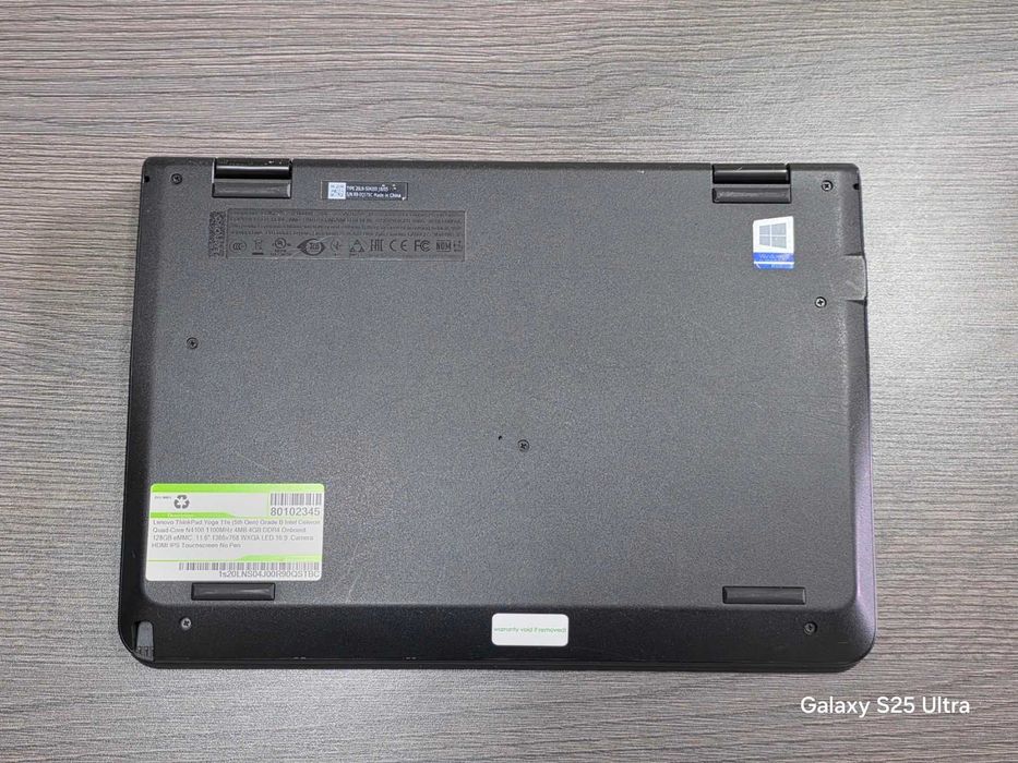 11.6" Lenovo ThinkPad Yoga 11e Тъчскрийн | Celeron N4100 / 4GB / 128GB