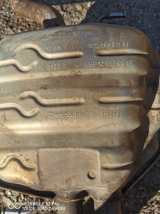 Tobă eșapament originală Volkswagen Passat B6 2.0 tdi
