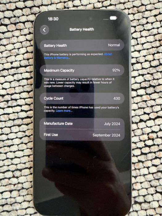 iPhone 16 Pro Max 512GB – Natural Titanium