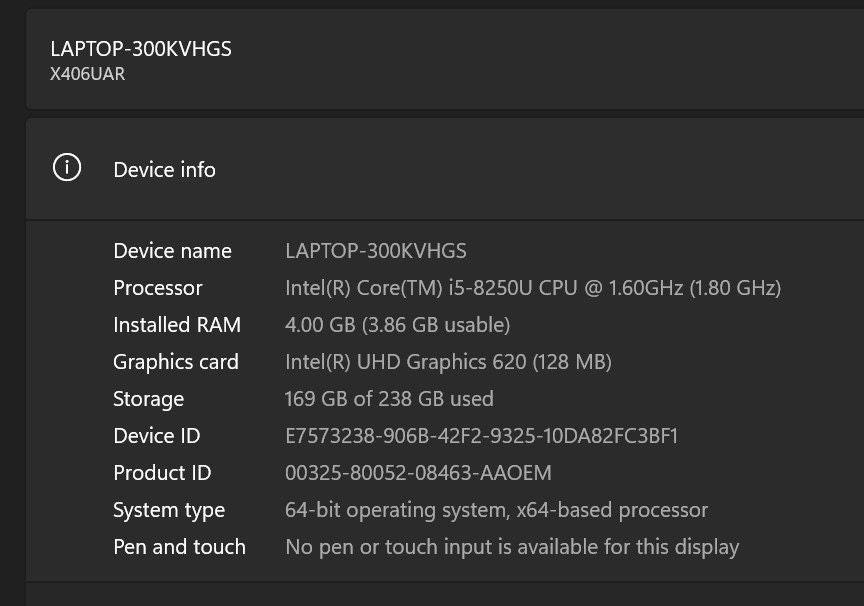 Laptop AsusVivoBook s14
