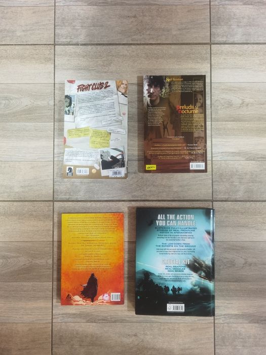 Benzi desenate Sandman Fight Club Dune Real Heroes comic roman grafic