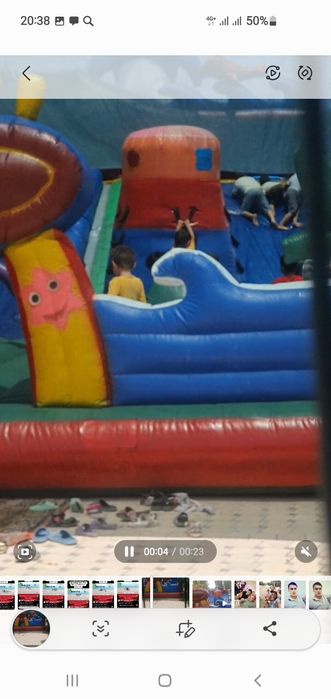 Батут 12×6 метир 2 та матори бор ишлайди батут ескирган ремот талаб