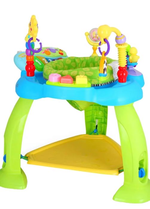 Игровой развивающий центр Hola Toys Музыкальный стульчик, голубой (696