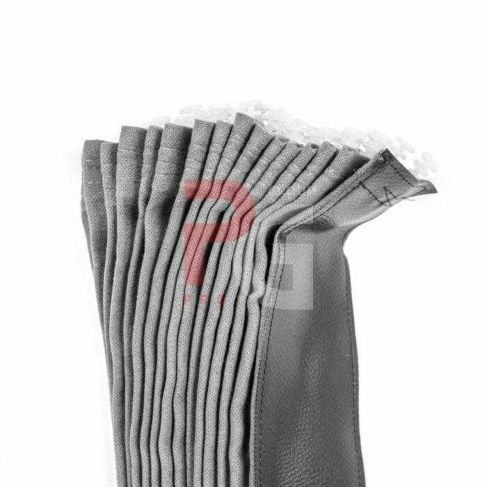 Пердета за камиони за предно стъкло и легло – 4 части – Сиво + Черно