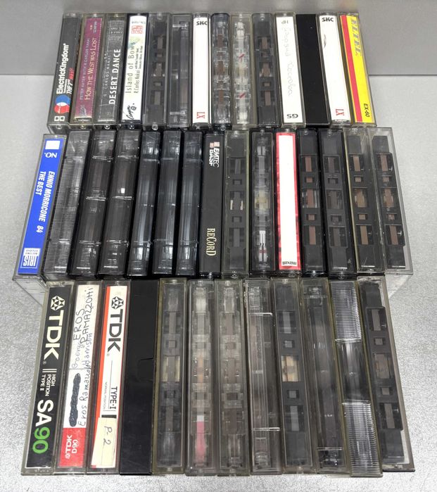 Аудио Касети BASF, SONY, TDK, FUJI, AGFA и др. /40 броя за 79,00 лв./