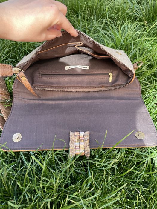 Geanta maro/crem MeliMelo