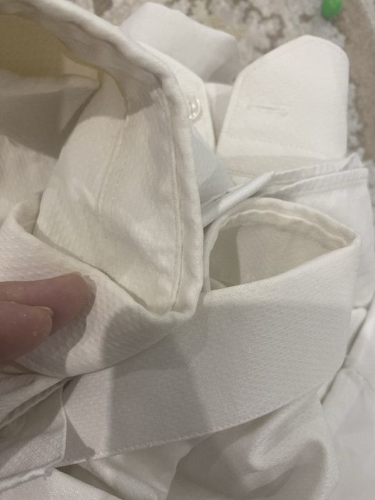 Рубашка белая мужская