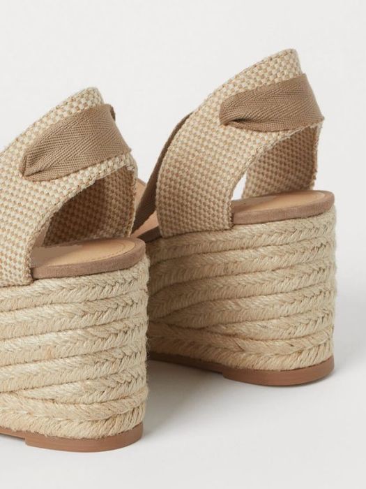 Espadrille/ castaner pânză  / iuta H&H&M