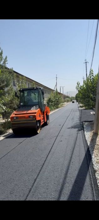 Asfalt xizmati Samarqand boʻylab