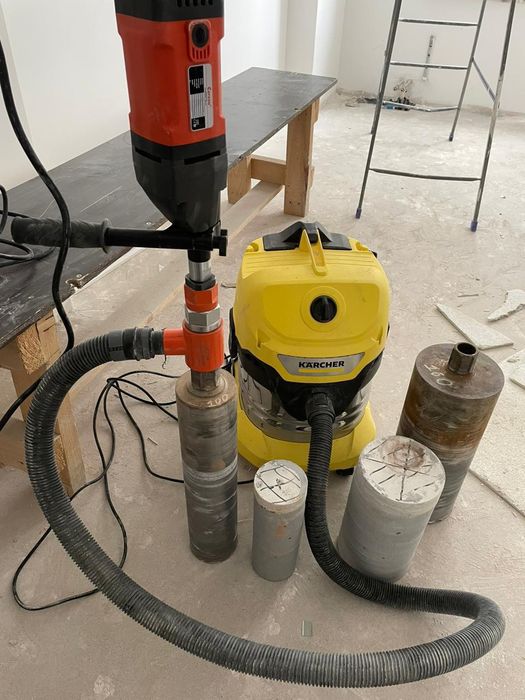 Almazniy bur, Devor teshish, алмазное резка бетон девор кесиш тешиш