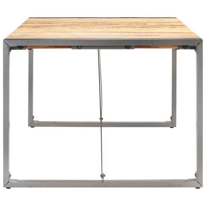 Masa de bucatarie vidaXL 200 x 100 x 75 cm lemn masiv de Mango Exotique IKEA KIKA JYSK Kitchen Table Exotic Dinner Natural Premium Noua Mobexpert