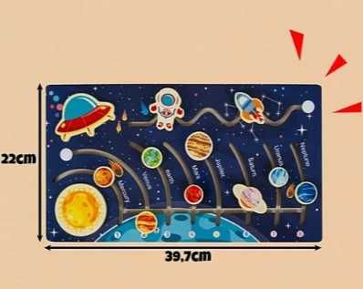 Монтесори логически пъзел Слънчева система