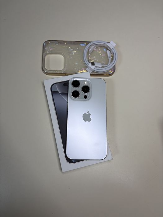 iPhone 15 Pro White ALB 128 GB, iPhone 14,14 Pro,16 Pro,17 Pro