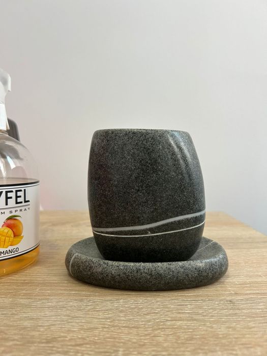 Set pentru baie - pahar+suport