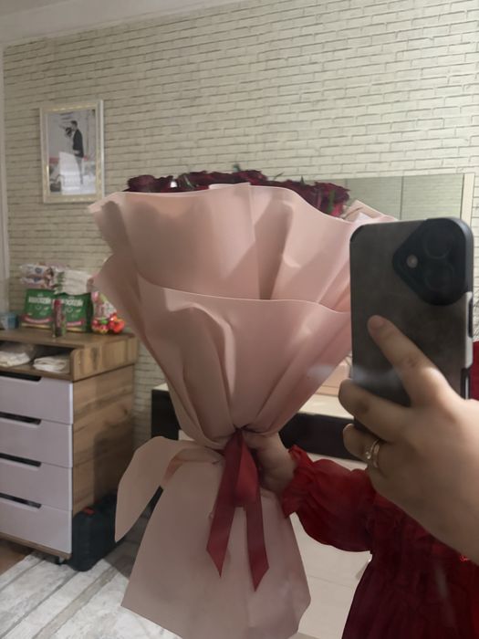 25 шт розы свжие
