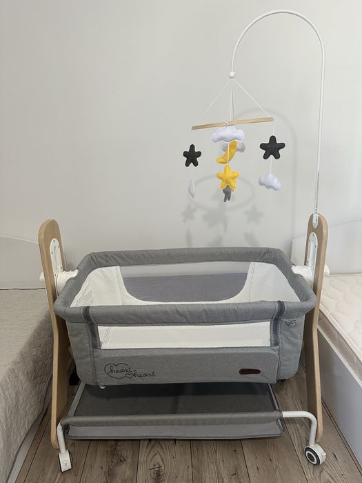 Бебешка кошара “heart to heart” chipilino