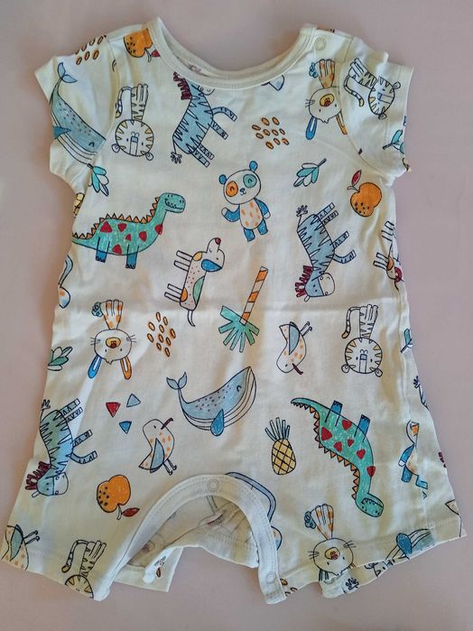 Боди бебешко еко, размер 68, ново