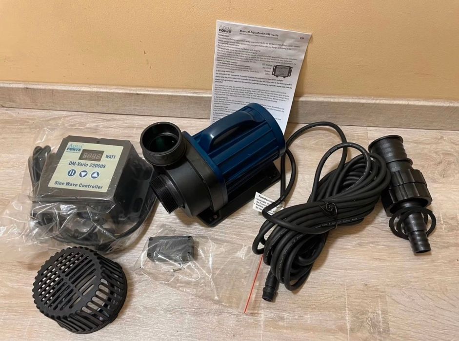 Pompa iaz / iazuri AquaForte DM-Vario 22.000S cu controller - NOUĂ
