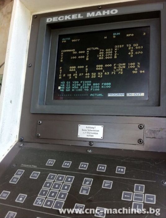 Иструментална CNC Фреза с ЦПУ - МАНО 700C 4 оси