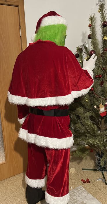 Прокат костюма деда мороза, маска гринча !