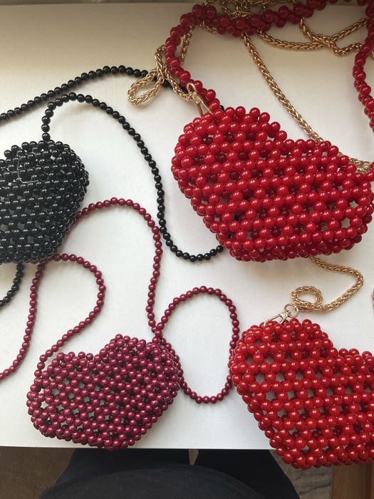 Ручная работа.Сумочки из бусин