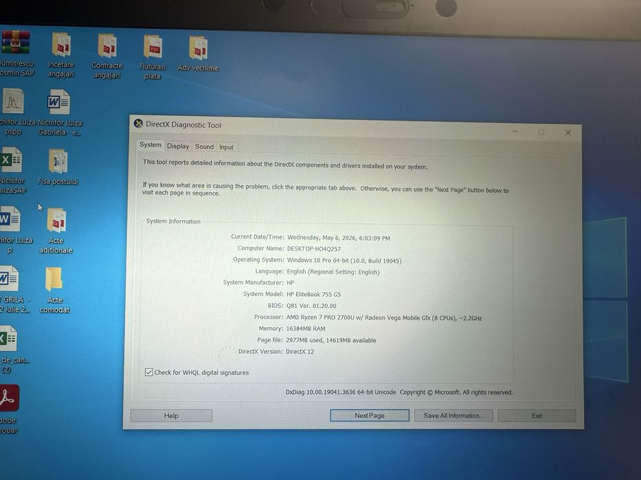 NDP Amanet Braila Laptop HP EliteBook 755 5G(54099)