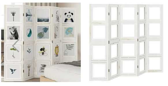 Арт дървен параван