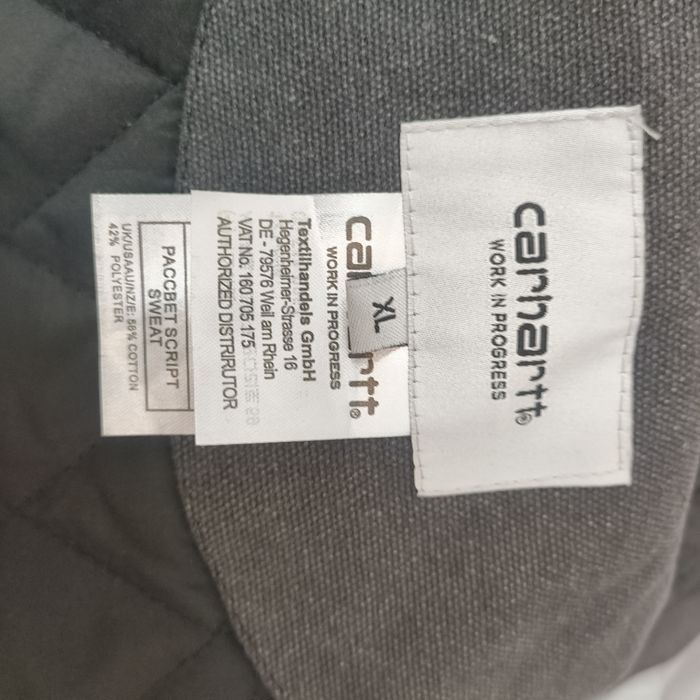 кофта carhartt утепленная