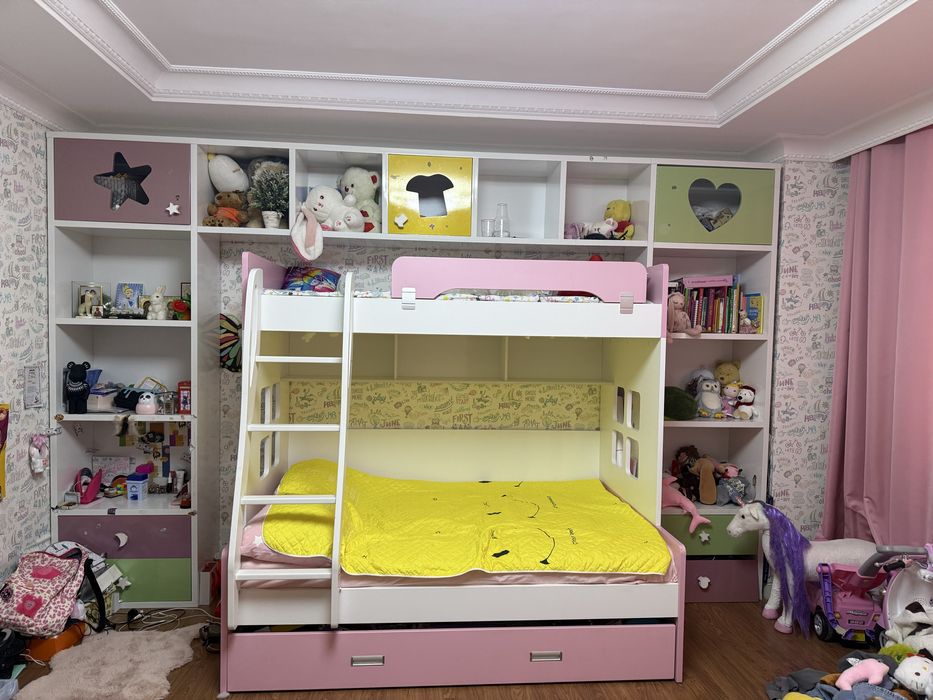 Кровать двухярусная детская