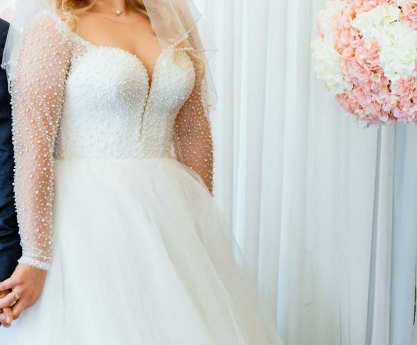 Rochie de mireasă de vânzare – model prințesă
