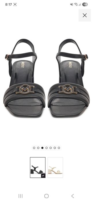 Черни сандали MEXX