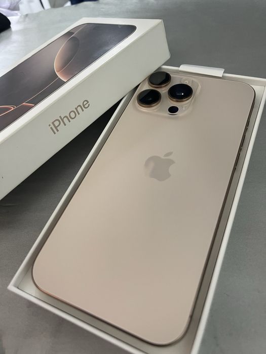 Iphone 16 pro max gold
