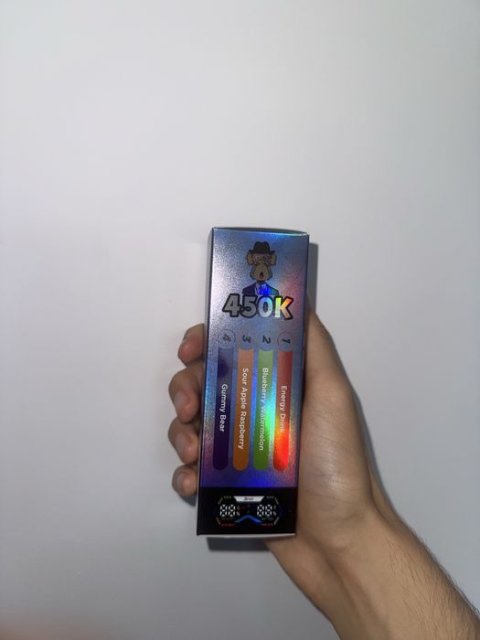 Vape 450,000 reincarcabil 15 in 1 cu moduri de gheata setabile