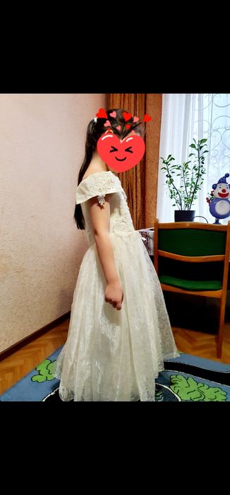 Платье с болеро  128-134см