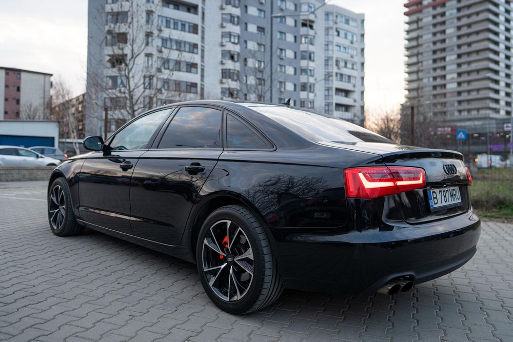 Audi A6 Vand audi A6 C 7 2012 Chrome delete/full black