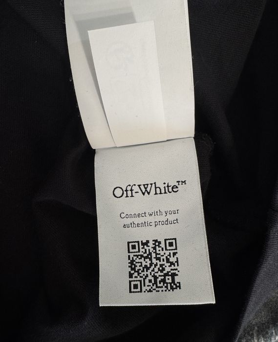 Tricou Off-White Arrow Negru/Alb