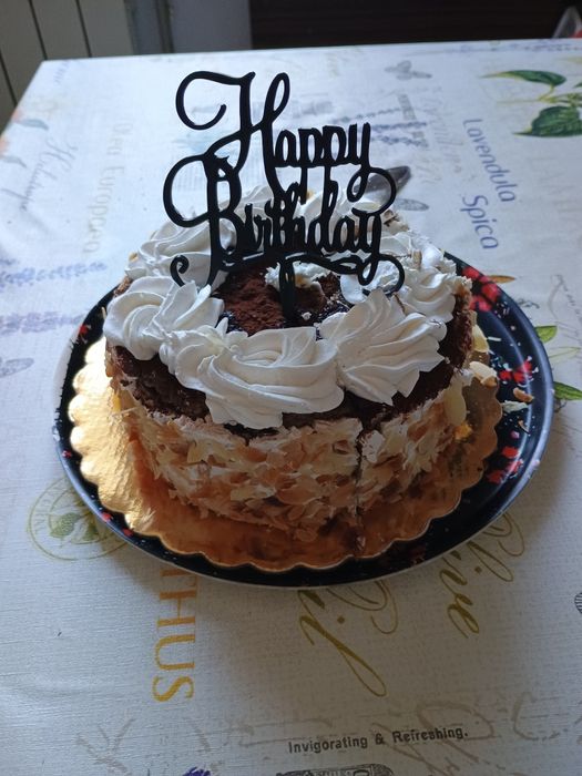 Happy Birthday надпис!