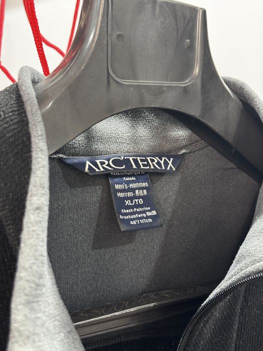 Флиска Arcteryx в черном цвете