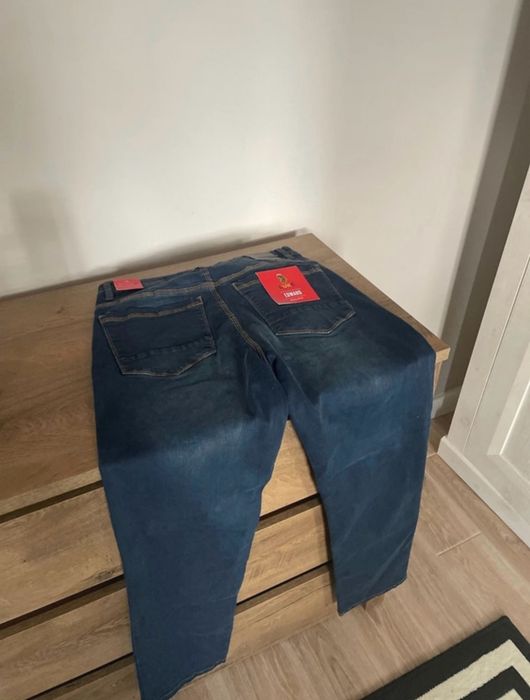 Jeans Regular bleumarin