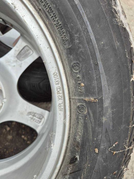 Алуминиеви джанти със зимни гуми