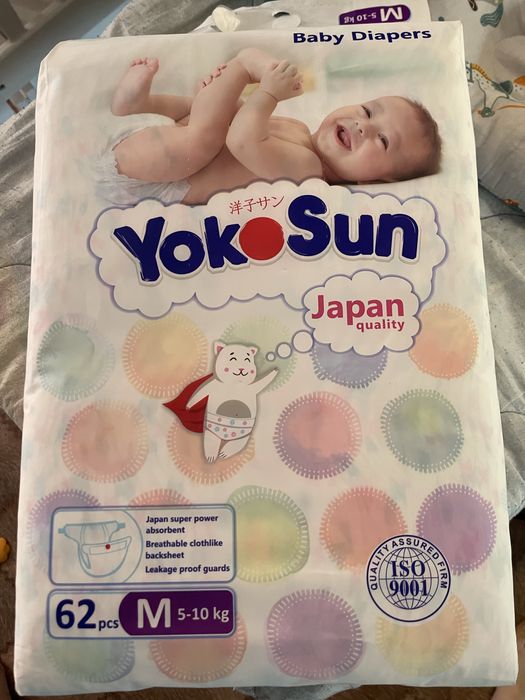 Подгузники yokosun M