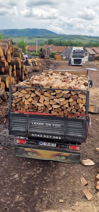 Lemn de foc fag și stejar gata tăiat transport inclus în județul Mureș