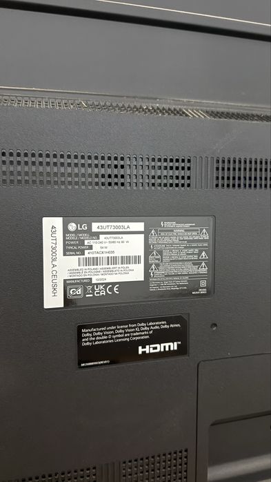 Televizor smart Lg 110 cm
