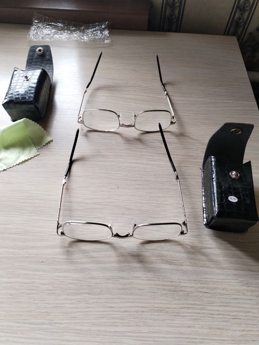 Очки + 0.75 и + 1.00 диоптрий