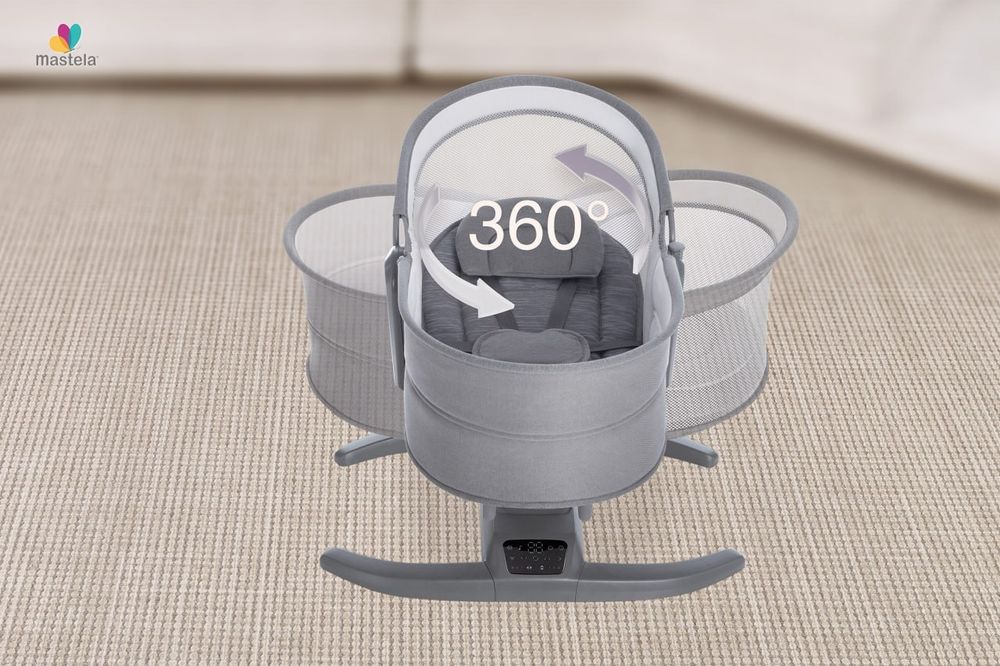 Люлька-качалка Mastela 5-в-1 для сна и ухода за малышом