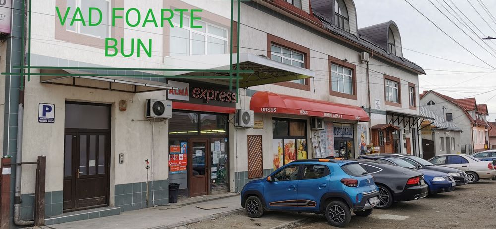 Închiriez spatiu Superfinisat cu vad foarte bun. Lângă magazinul  Alma